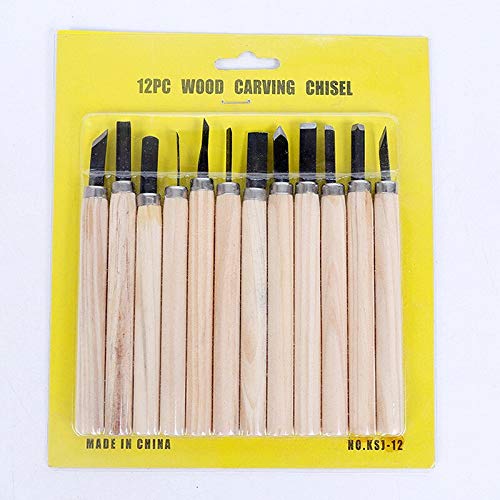 Wooden Carving Tools Set of 12