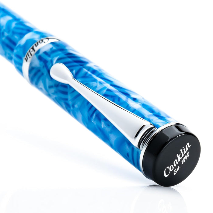 Conklin - Duragraph Fountain Pen Ice Blue (M)