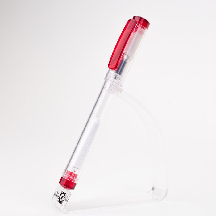 PENLUX Fountain Pen - Clear Red