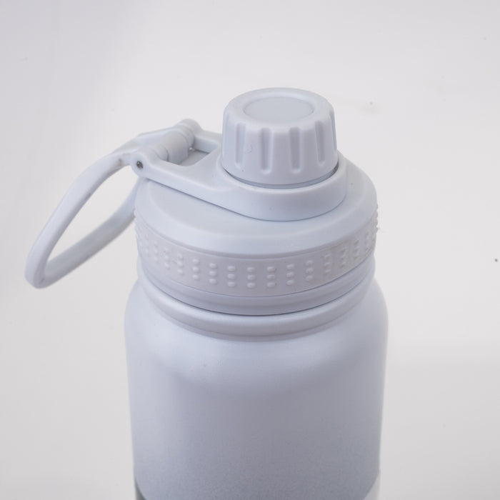 Vacuum Insulated Stainless Steel Bottle (16062-5) - White/Black