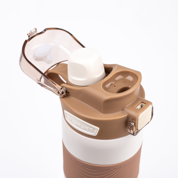 Insulated Stainless Steel Water Bottle(7105) - Light Brown