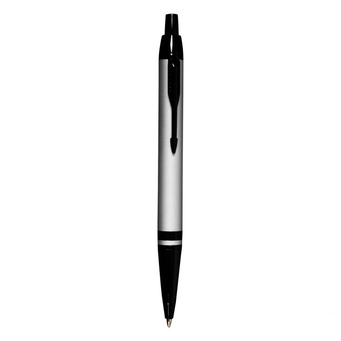 Parker Odyssey Dark Grey Black Metal Trim Ballpoint Pen