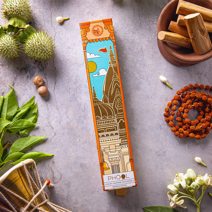 Phool KVT Sandalwood Incense Sticks
