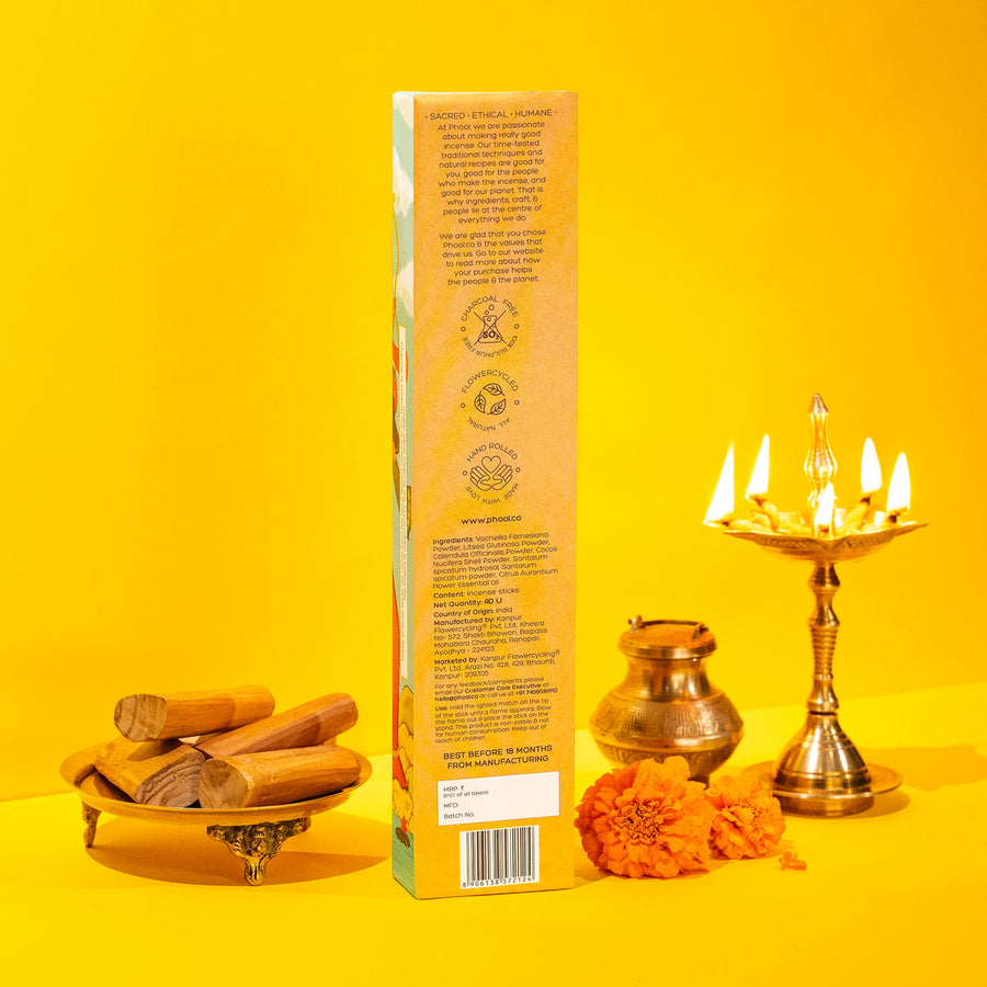 PHOOL - Natural Incense Sticks - Soumya Chandan