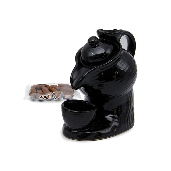 IRIS Amogha Backflow Incense Cone Holder – Tea Pot
