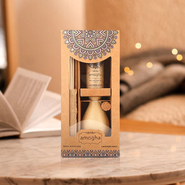 IRIS Amogha Lavender Khus Reed Diffuser – 100ml