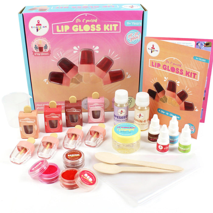 Kalakaram Lip Gloss Kit | DIY Gloss Making Set