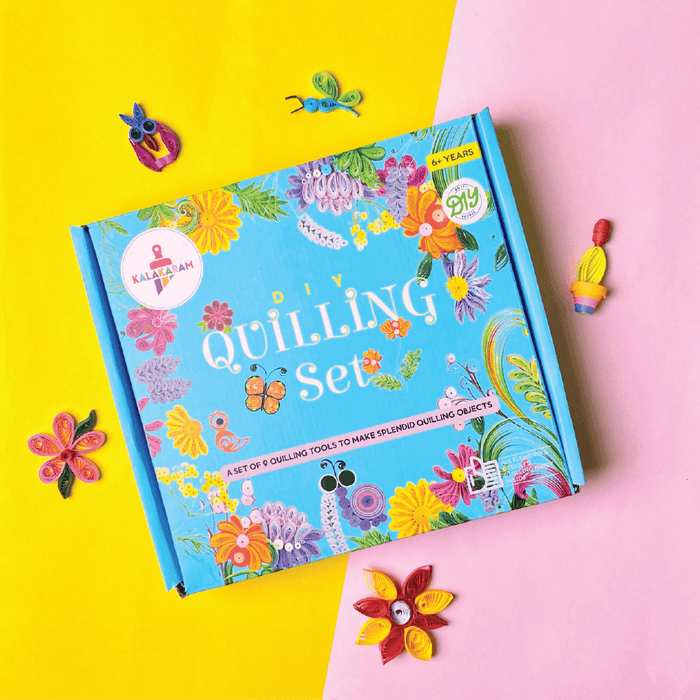 Kalakaram DIY Quilling Set | Complete Paper Art Craft Kit
