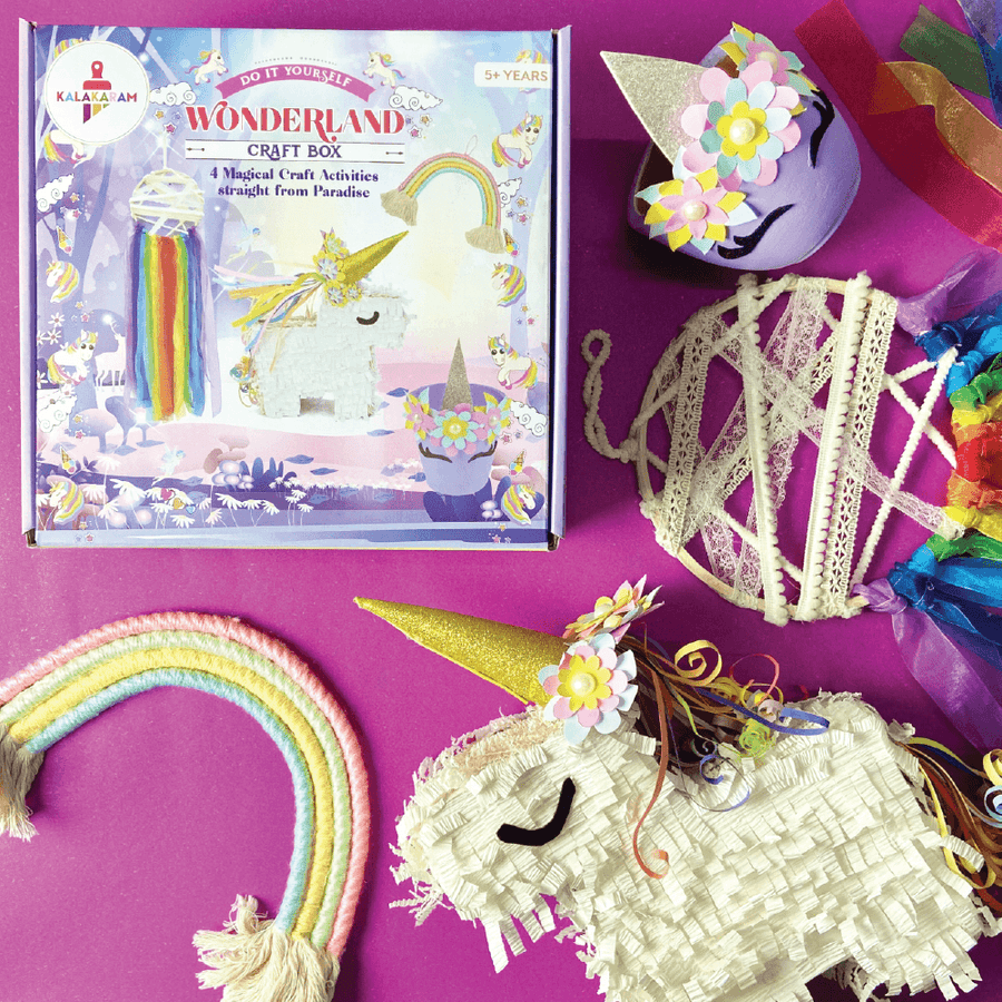 Kalakaram Wonderland Craft Box | Ultimate DIY Art & Craft Kit