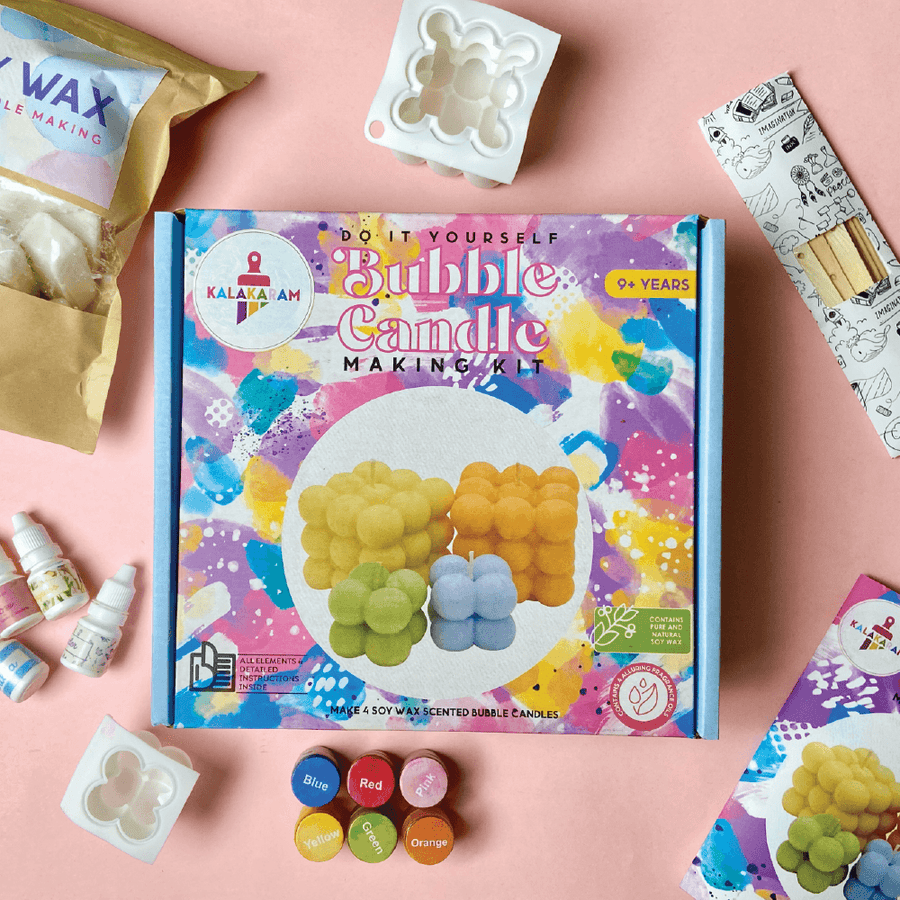 Kalakaram - Bubble Candle Making Kit