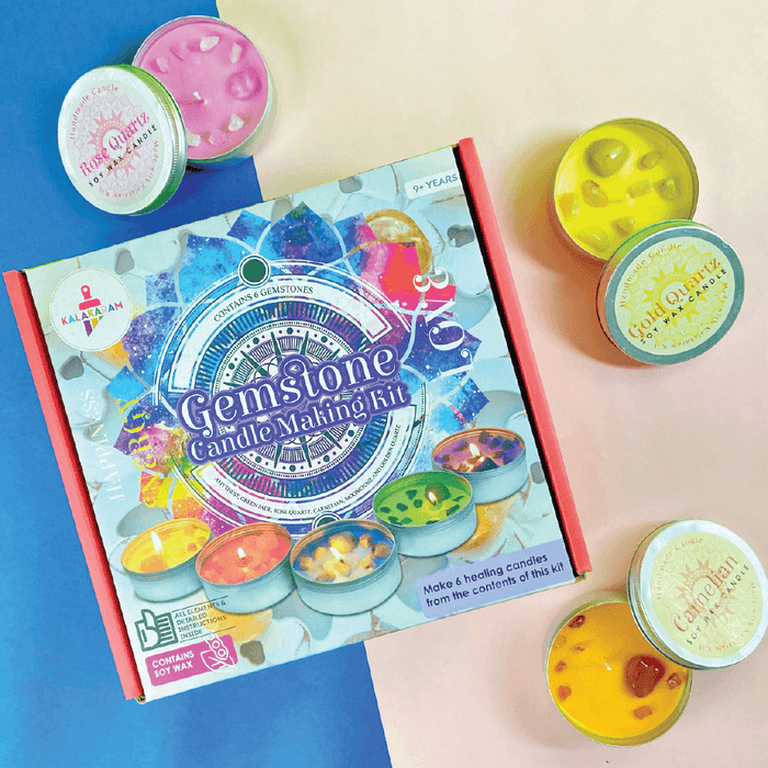 Kalakaram Gemstone Candle Making Kit