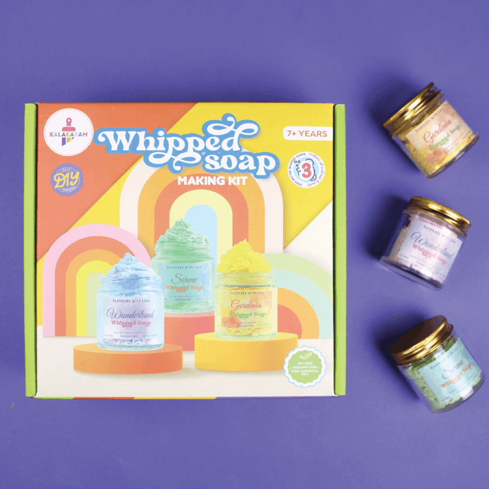 Kalakaram Whipped Soap Making Kit | DIY Creamy Soap Craft Set