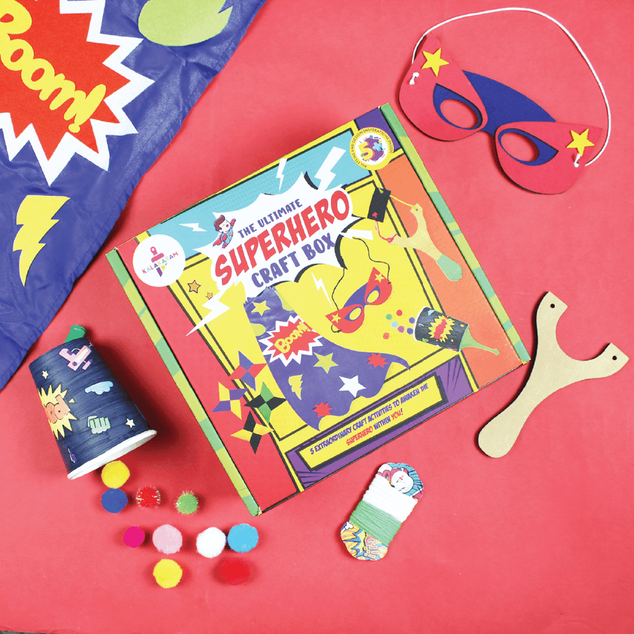 Kalakaram The Ultimate Superhero Craft Box