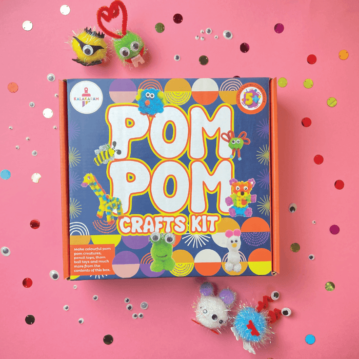 Kalakaram Pom Pom Crafts Kit