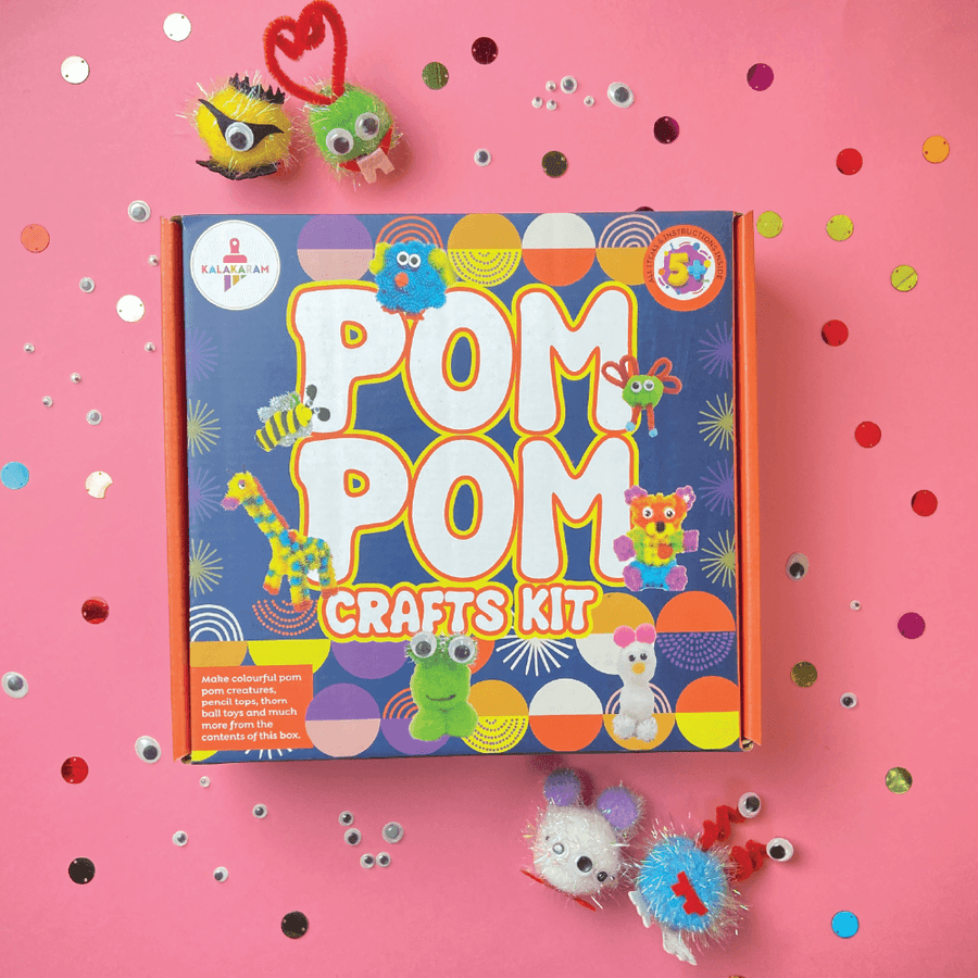 Kalakaram Pom Pom Crafts Kit
