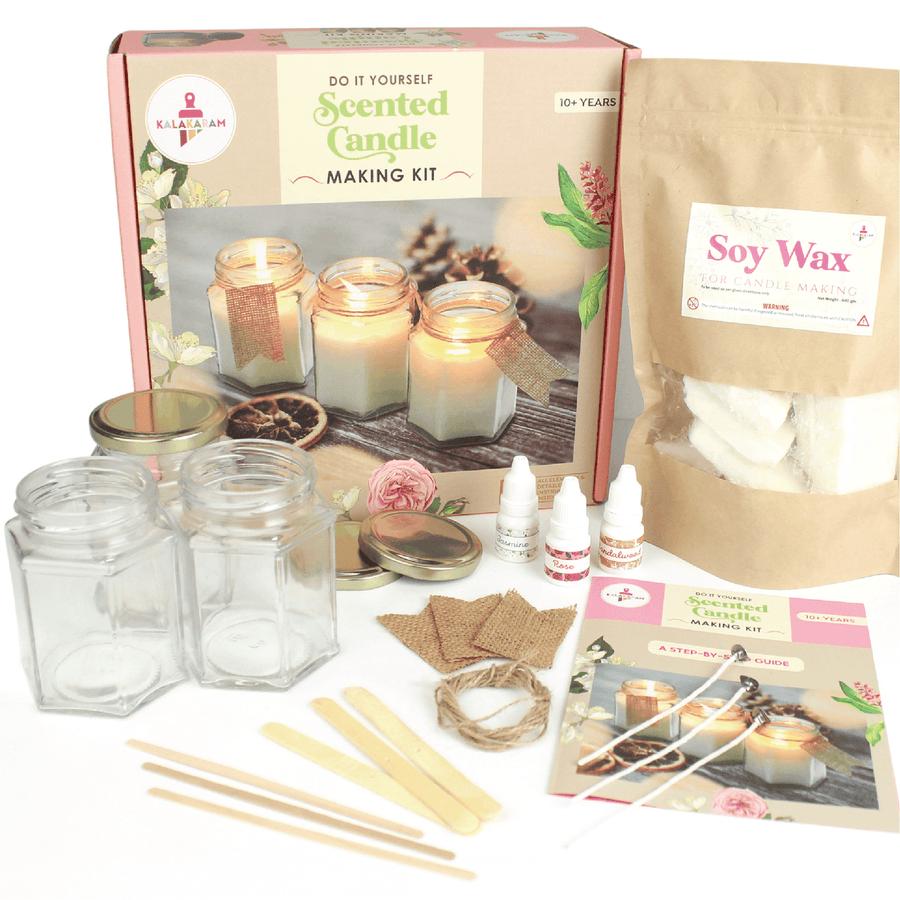 Kalakaram - Scented Candle Making Kit