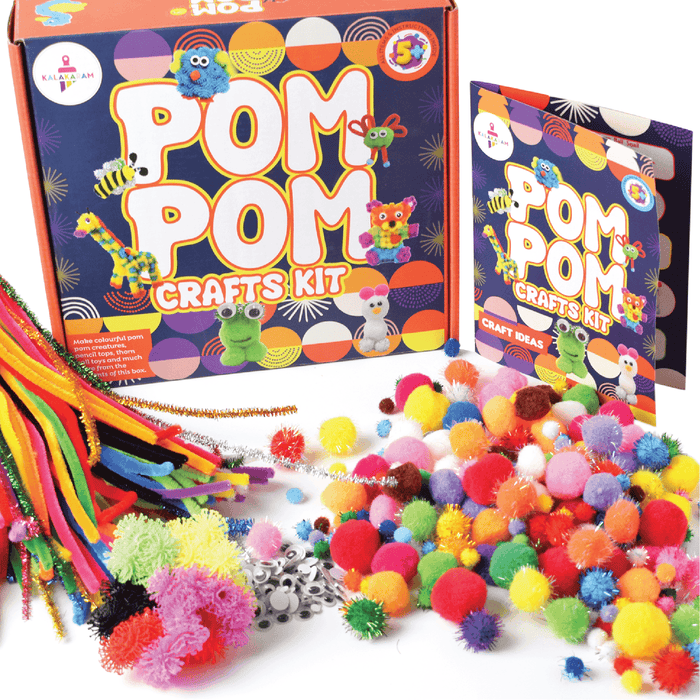 Kalakaram Pom Pom Crafts Kit