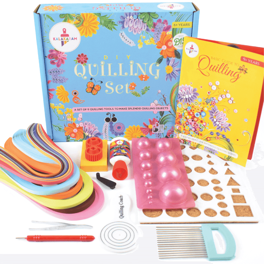 Kalakaram DIY Quilling Set | Complete Paper Art Craft Kit