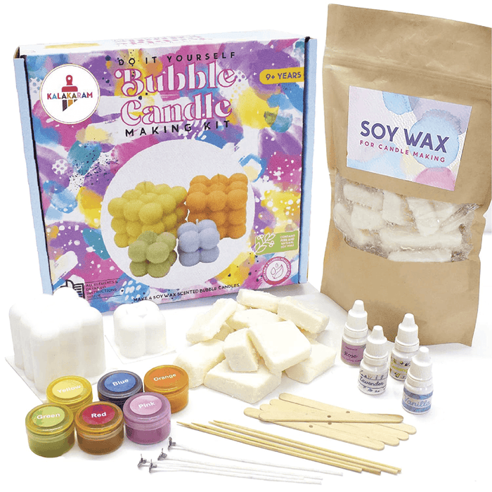 Kalakaram - Bubble Candle Making Kit
