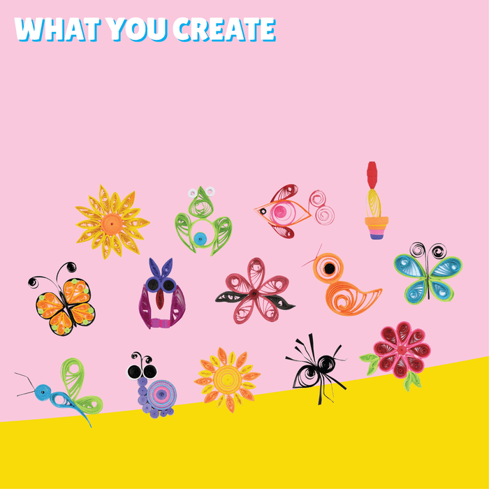 Kalakaram DIY Quilling Set | Complete Paper Art Craft Kit