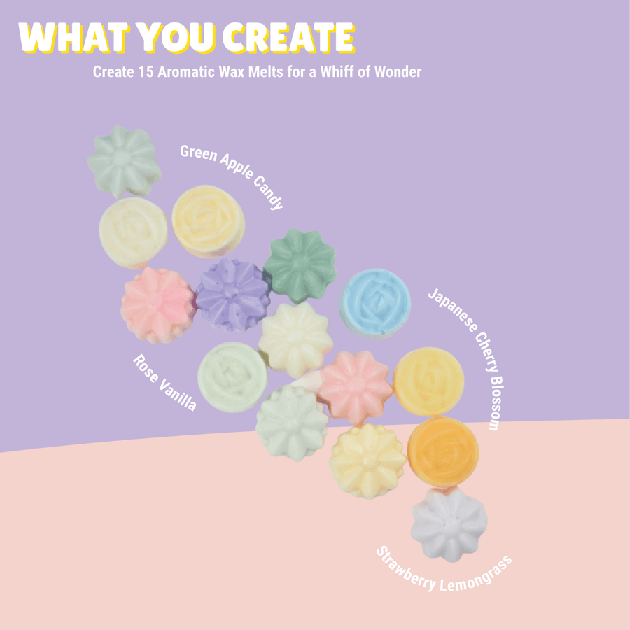 Kalakaram Aromatic Wax Melts Kit | DIY Fragrance Craft Set