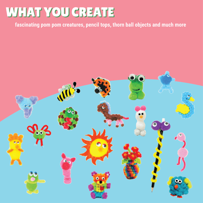 Kalakaram Pom Pom Crafts Kit
