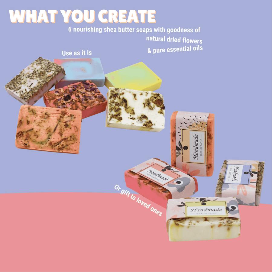 Kalakaram - Shea Butter Soap Making Kit