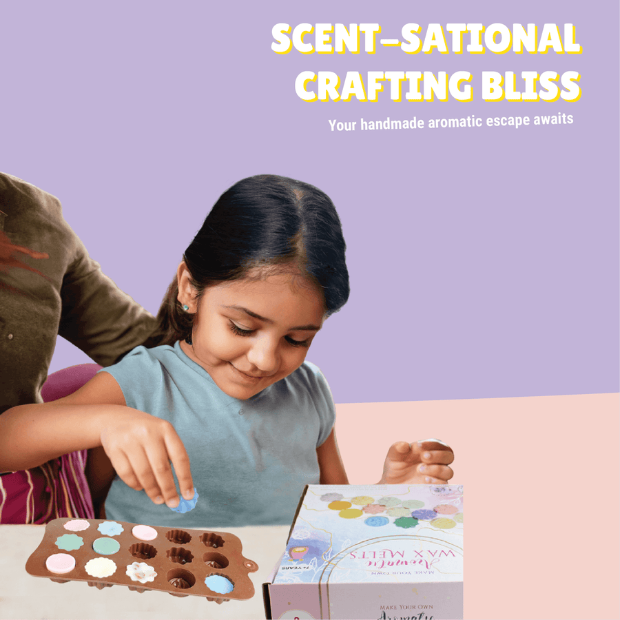 Kalakaram Aromatic Wax Melts Kit | DIY Fragrance Craft Set