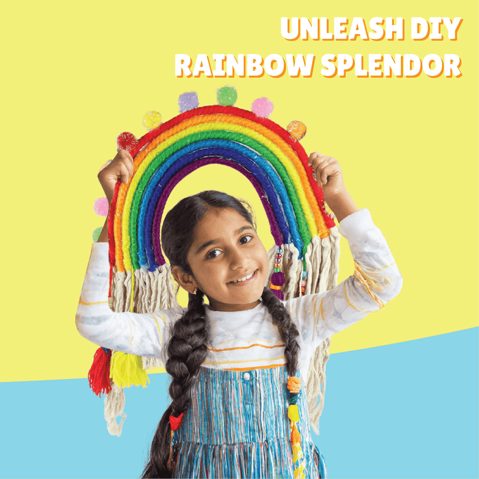 Kalakaram Macrame Rainbow Kit | DIY Craft Set