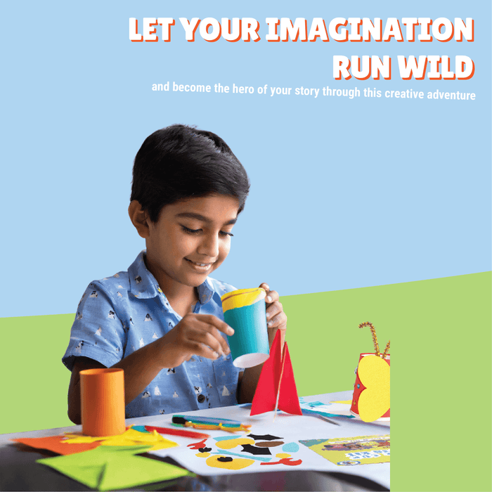 Kalakaram Paper Cup Crafts Kit | DIY Creative Art Set