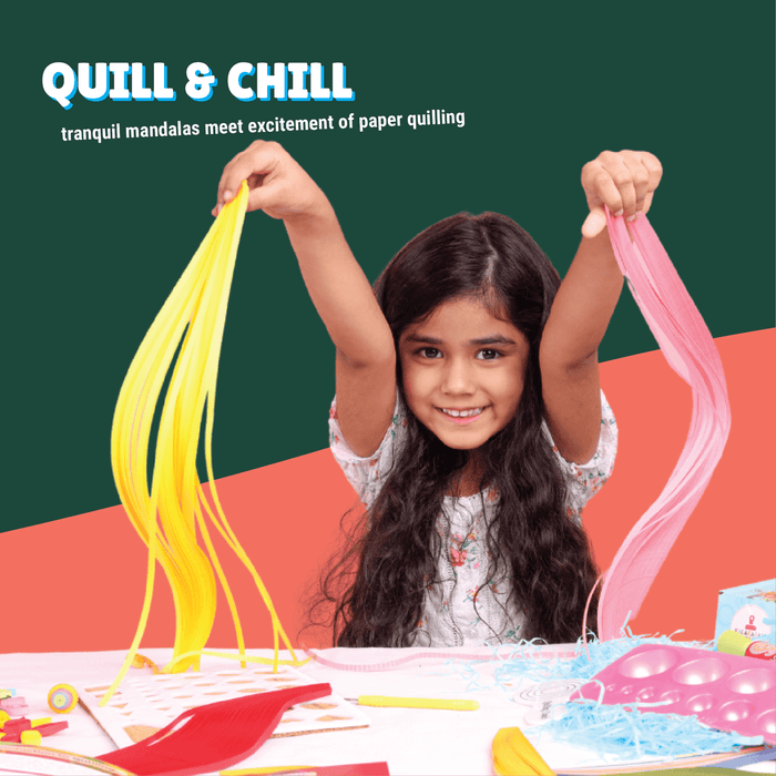 Kalakaram Create Your Own Quilling Mandala Kit