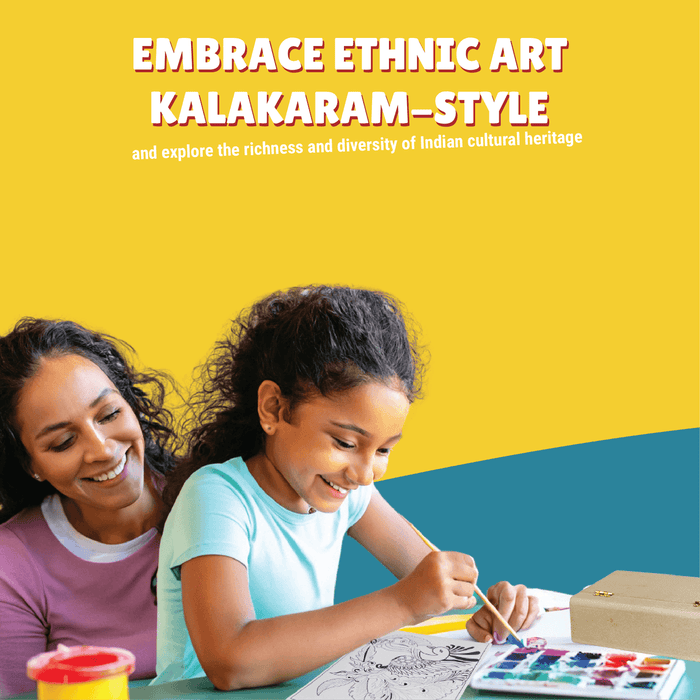 Kalakaram Paint Your Own Kerala Mural Jewellery Box