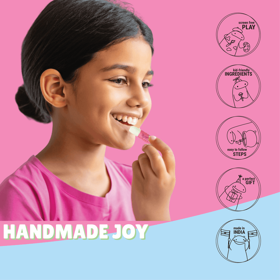 Kalakaram - Lip Balm Kit | DIY Natural Lip Care Set