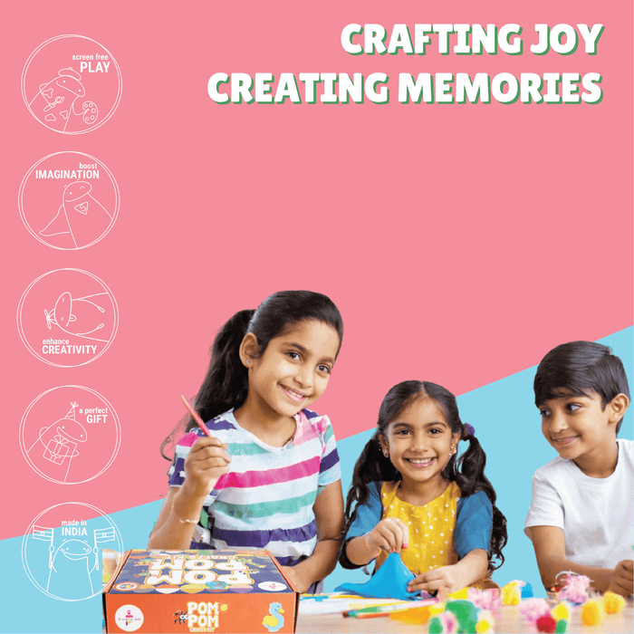 Kalakaram Pom Pom Crafts Kit