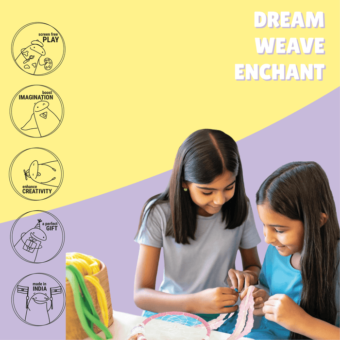 Kalakaram Lace Dreamcatcher Kit | DIY Craft Set