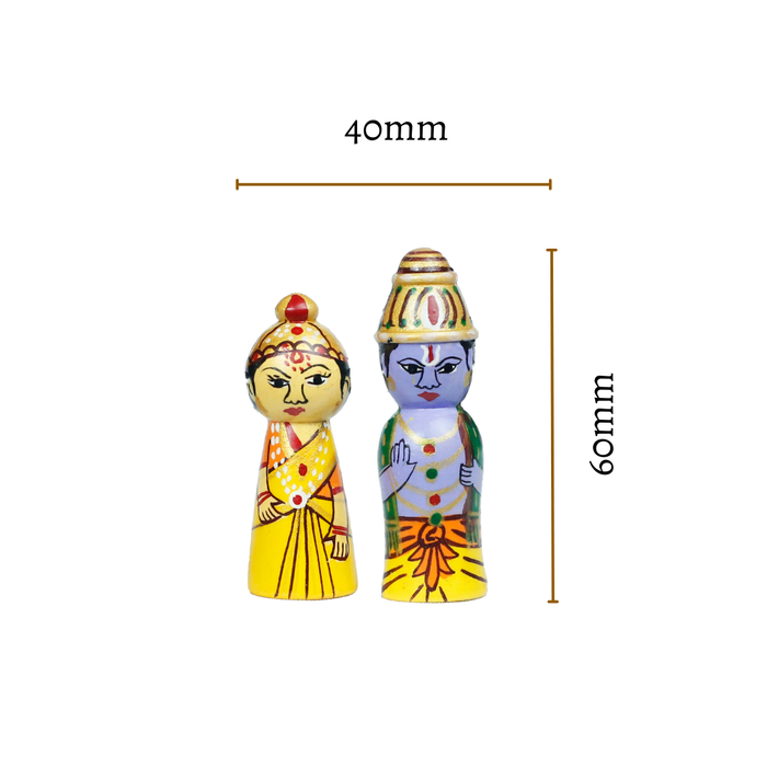 Country Craft - Siya-Ram Fridge Magnet