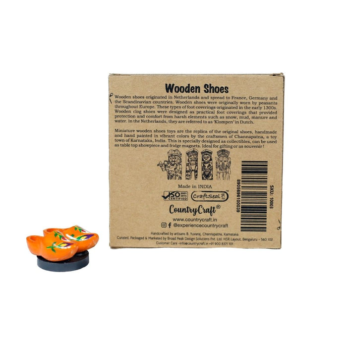 Country Craft - Dutch Wooden Shoes Fridge Magnet