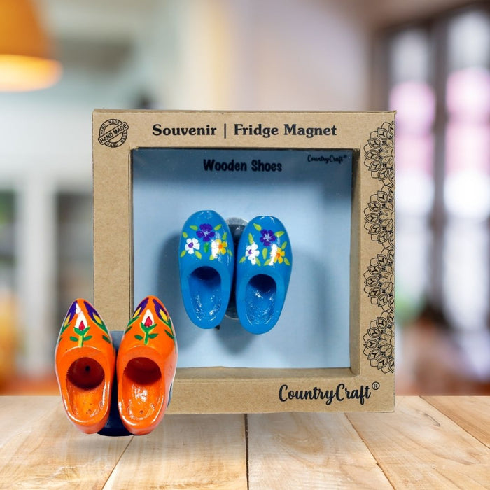 Country Craft - Dutch Wooden Shoes Fridge Magnet