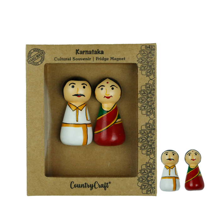 Country Craft - Karnataka Cultural Fridge Magnet
