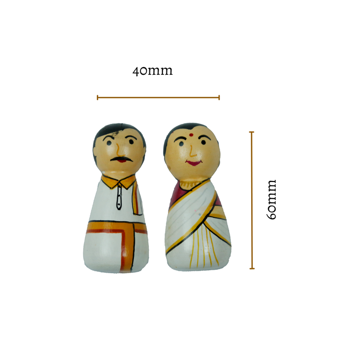 Country Craft - Tamil Nadu Cultural Fridge Magnet