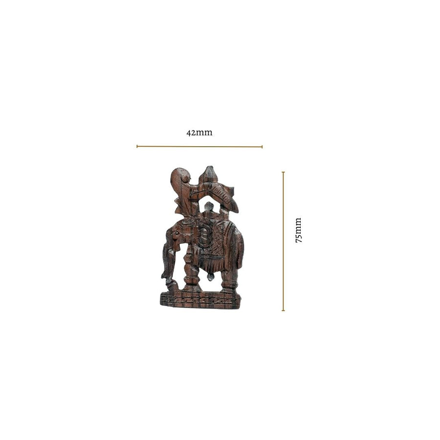 Country Craft - Mysore Rosewood Ambari Fridge Magnet