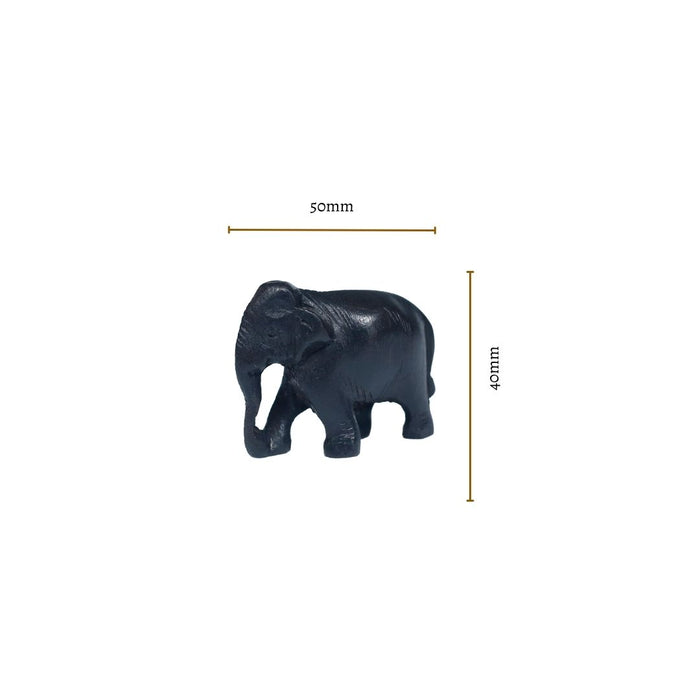 Country Craft - Mysore Rosewood Elephant Figurine