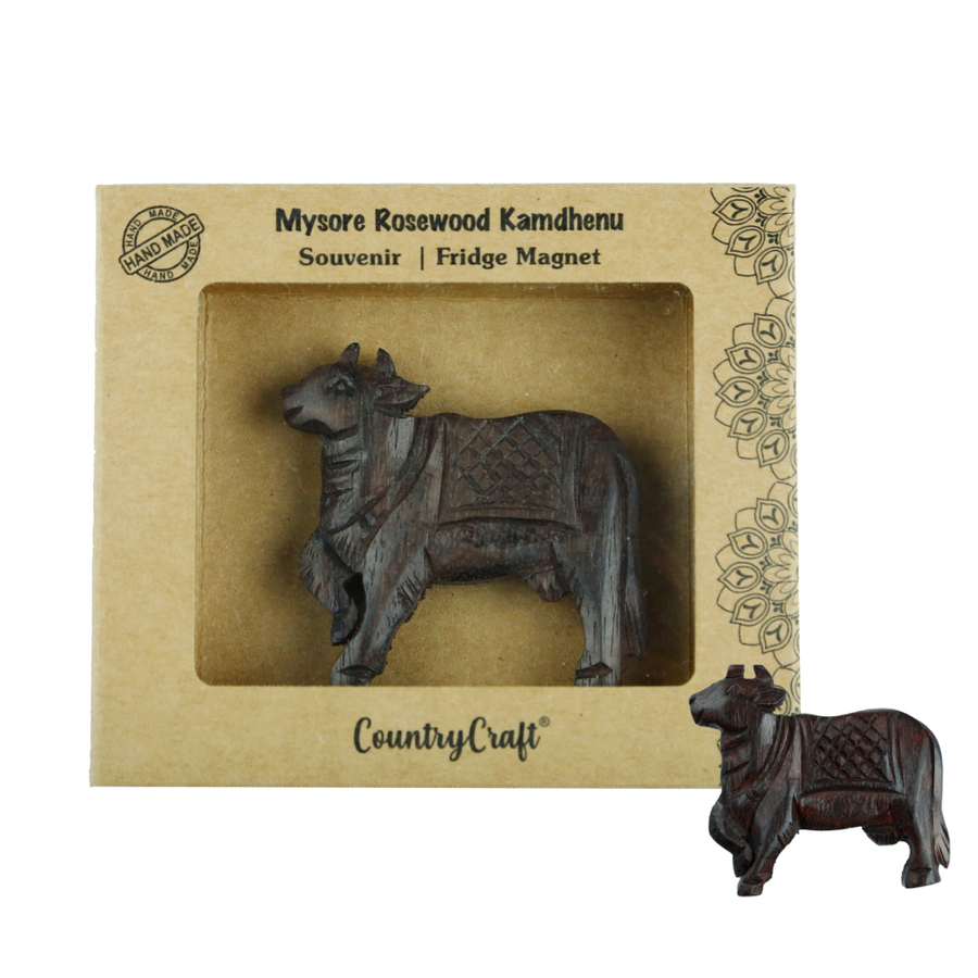 Country Craft - Mysore Rosewood – Kamdhenu Fridge Magnet