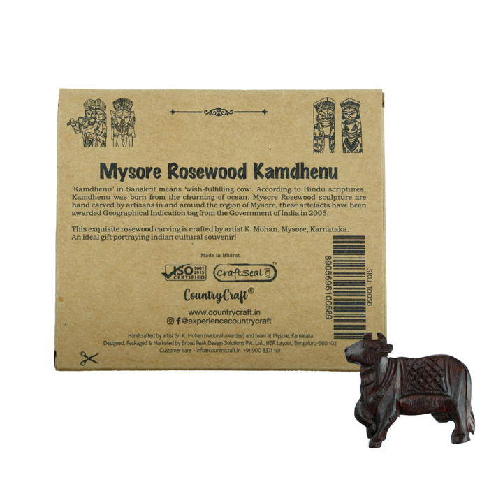 Country Craft - Mysore Rosewood – Kamdhenu Fridge Magnet