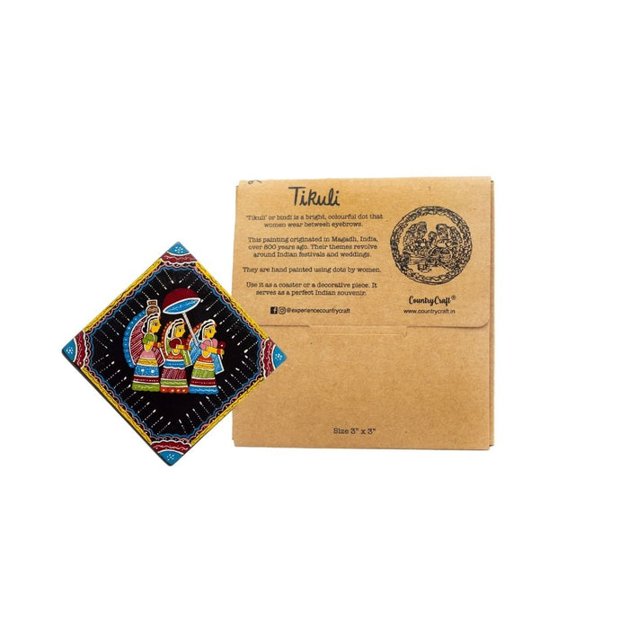 Country Craft – Tikuli Coaster Single (Small)
