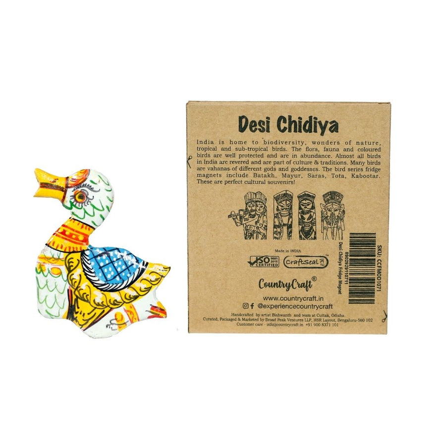 Country Craft – DesiChidiya Batakh Fridge Magnet
