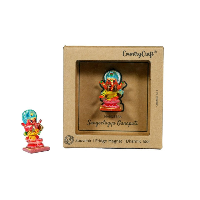 Country Craft - Sangeetagya Ganapati – Manjeera 1/6 | Varanasi Craft