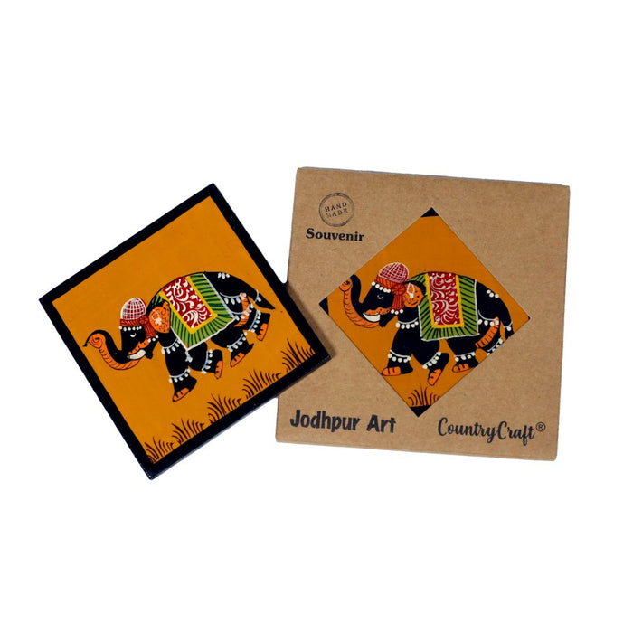 Country Craft – Jodhpur Elephant Coaster (Single)
