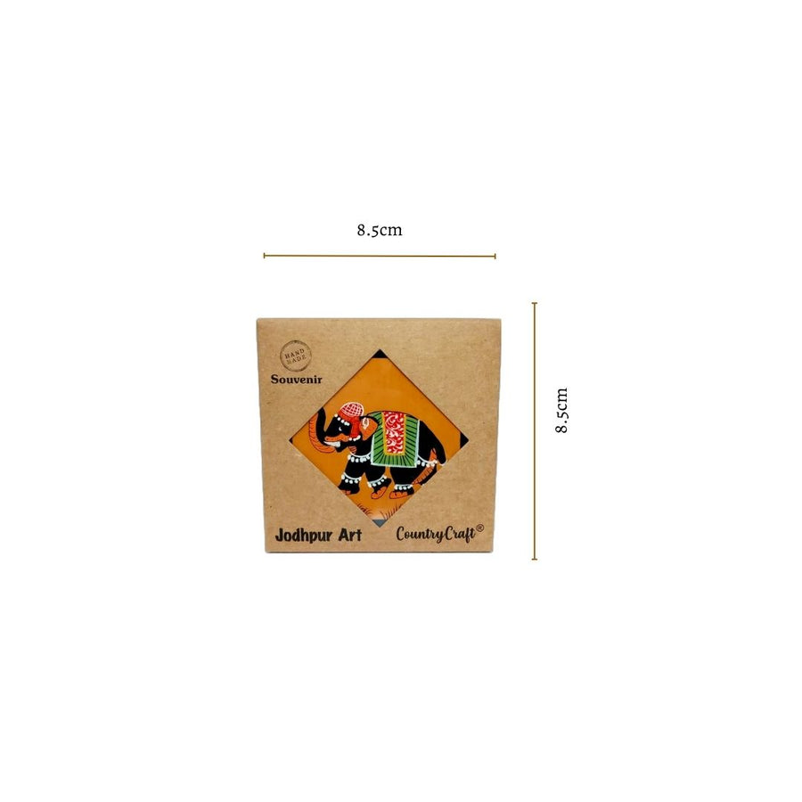 Country Craft – Jodhpur Elephant Coaster (Single)