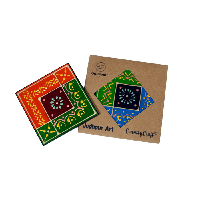 Country Craft – Jodhpur Mandala Coaster (Single)